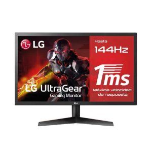 LG Monitor Gamer 24" Ultragear Full Hd (1920 X 1080) 144Hz, 24GL600F-B