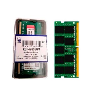 (OPEN BOX) KINGSTON MEMORIA NOTEBOOK DDR4 4GB 2666 MHZ - KCP426SS6/4-OPENBOX