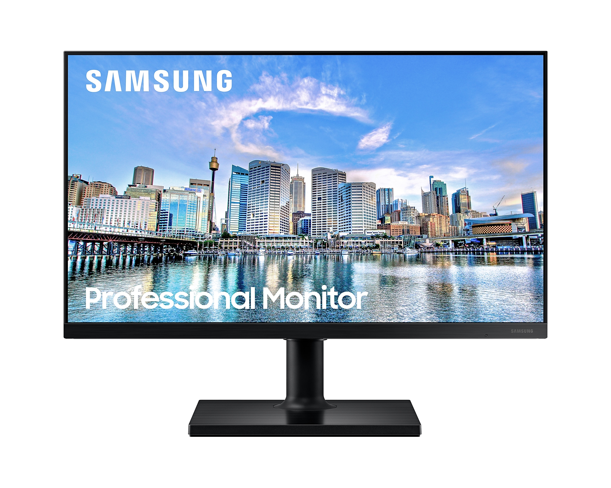 Monitor Samsung T45F 24" Full HD Pivoteable- LF24T450FQLXZS