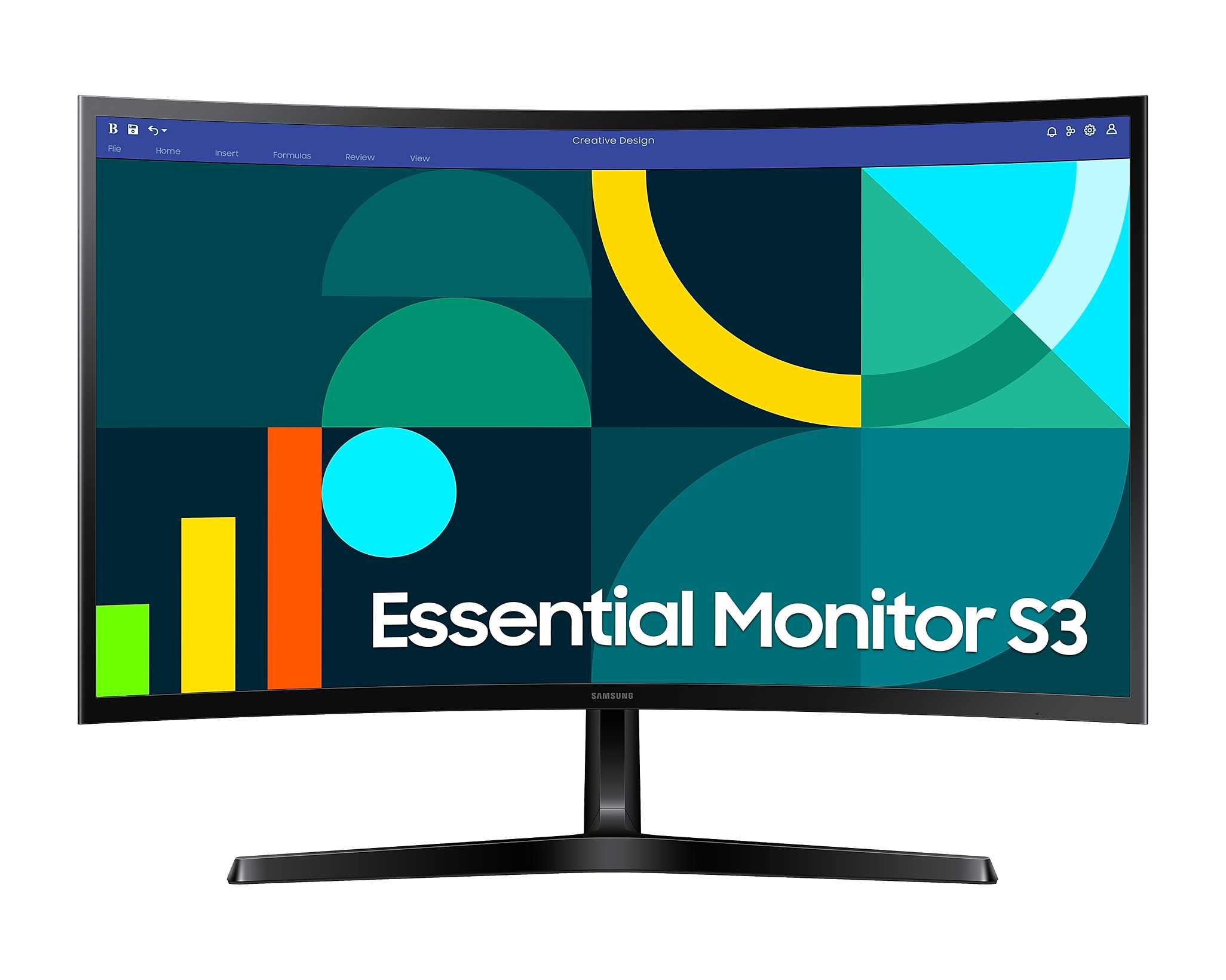 Monitor Samsung S36GD 24 "Full HD Curvo - LS24D366GALXZS