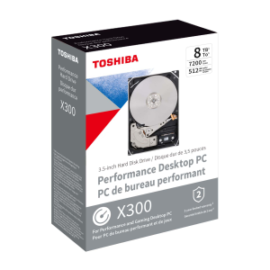 Toshiba X300 8TB Performance & Gaming - HDWR780XZSTA